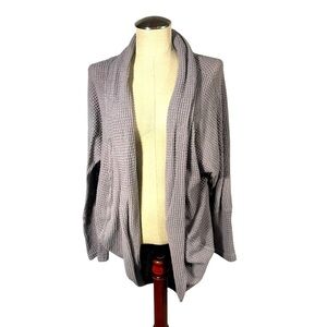 Women's In Loom Waffle Cardigan Size S/M